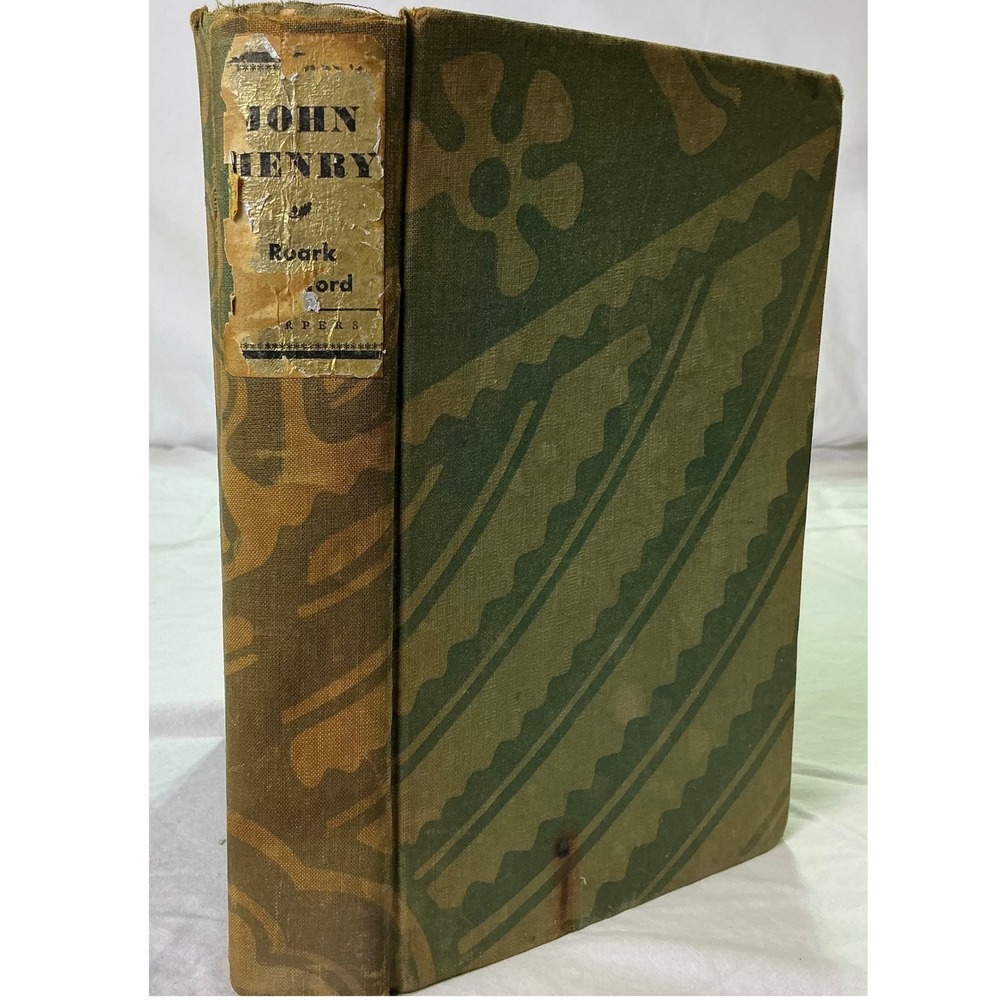 Vintage John Henry Roark Bradford 1931 First Edition JJ Lankes Woodcuts Book